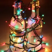 12m 100LED Solar String Lights Outdoor Festoon Party Garden Decor