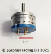 Bourns 6538S-1-103 22mm Precision Potentiometer 10K Lin 1W 10%