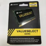 Corsair CMS08GX3M2A1333C9 Laptop Memory 8 GB (2x4GB DDR3 1333Mhz) NEW
