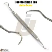 Perio Goldman Fox Hoe Anterior Sickle Scaler Dental Deposits Calculus Remover