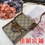 佳穎二手/實拍/GUCCI GUCCI馬銜扣1955迷你袋 625615 92TCG 8563