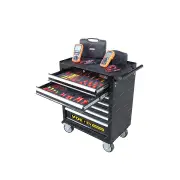 SP Tools VDE Electric Vehicle Service Module Toolkit - Custom Ser Roller Cabinet
