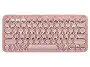 Logitech Pebble Keys 2 K380s Bluetooth Keyboard - Tonal Rose - 'Brand New'