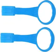 KOCKSHION 1 Pair Baby Standing Safety Ring Gym Pull up Rings for Nursery Mobiles Playpen Accessories