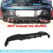 Painted Rear Bumper Diffuser Fit For Toyota Corolla Hatchback E210 MZEA12R (for: Toyota)