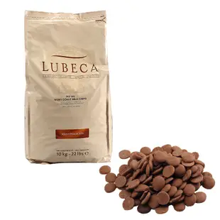 【德國頂級LUBECA(祿寶佳) 】70%象牙海岸牛奶巧克力 500g  /烘焙食材烘焙材料法芙娜巧克力豆磚