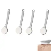 4pcs Lotion Applicator for Back Feet Self Washer Beauty Shower Sponge Long Handle Wand for Elderly Women Men