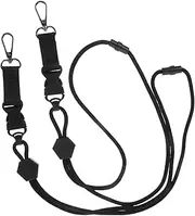 Angoily 2Pcs Heavy Duty Breakaway Lanyards for Id Badges and Keys Neck Straps with Hook for Phones Cameras and Backpacks Design for Outdoor Use