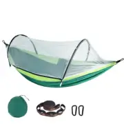 270*140cm Light Weight Portable Outdoor Nylon Fabric POP up Mosquito Net Hammock