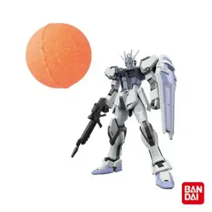 日本BANDAI-ENTRY GRADE攻擊鋼彈(未啟動)&迷你模型入浴球(泡澡球)(限量)(鋼彈入浴球)