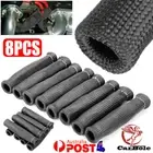 8Pack 2500℉ Spark Plug Wire Heat Shield Sleeve Protector Boots Cover for LS1/LS2