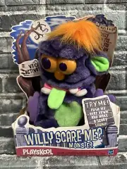 HTF Playskool Hasbro Willy Scare Me? Monster Voice Activated & Animated New
