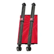 2x Rear KYB Excel-G Shock Absorbers for Subaru Leone AF1 AB2 AB4 AW4 F4 FWD