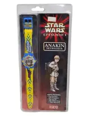 Vintage 1999 Hope Star Wars Episode I Anakin Skywalker Podrace Wrist Watch New