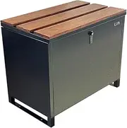 ZOOMTEC Letterbox with Combination Lock, Parcel Box Water Proof, Mailbox Large for Outdoor and Entrance