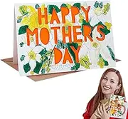 Greeting Card Making Kit, Creative Card Making Kit, Attractive Beautiful Festival Day Craft Kit for Mother's Day Birthday Christmas
