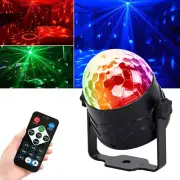 Disco Ball Light LED Party Magic Stage Light DJ Strobe Ball with Remote Control
