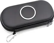 Carring Case, Portable Travel Pouch Cover Zipper Bag for PSP 1000 2000 3000, Protective Case Shell (Black)