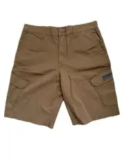 Unionbay Men’s Lightweight Relaxed Fit Stretch Cargo Shorts, Tan, Size: 34