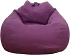 Beanbag Cover Recliner Gaming Storage Bag Lazy Lounger Bean Bag without Bean ...