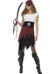 Pirate Wench Buccaneer Carribbean Ladies Costume