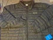 COLUMBIA INSULATED LOFT DARK BLUE JACKET SIZE 6XL MEN NWT $160.00