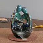 Backflow Incense Burner Ceramic Incense Holder Fine Craftsmanship Art Craft Desk