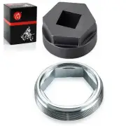For YAMAHA Steering Stem Bearing Nut Bolt Kit Big Bear 350 450 Wolverine 350 450