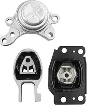 Engine Mount Set of 3 Compatible with Ford Fusion 1.5L Engine 2014-2020 / Ford Fusion 1.6L Engine 2013-2014 Replace A5768, BG9Z-6038-A, A5800, DS7Z-6068-A, A5603, GG9Z-6068-A