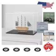 Protective Acrylic Display Box with Matte Black Finish and User Manual Included