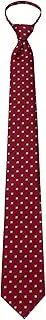 [BUYYOURTIES] B-ZIP-12055 - Boys 14 inch Pre Made Pattern Zipper Necktie Tie