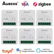 Smart Zigbee mini Switch 2-way Control Switch 16A Tuya Smart Life Control Smart