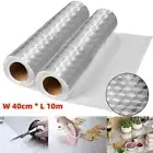 10m Oil Proof Kitchen Stickers Aluminum Foil Self Adhesive Waterproof Wallpaper