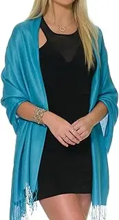 [ShineGlitz] Pashmina Shawls and Wraps for Evening Dresses, Large Soft Pashminas Wedding Shawl