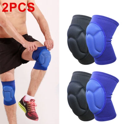 2x Knee Pad Leg Support Protector Sleeve Brace Crashproof Gear Guard