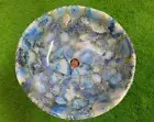 Blue Agate Wash Basin / Agate Table Mounted Sink / Agate Sink / Vanity Vessel