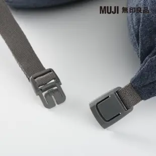 【MUJI 無印良品】微粒貼身靠枕/深藍