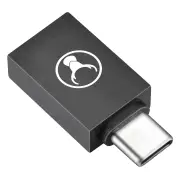 Bonelk USB-C to USB-A 3.0 Adapter (Black)
