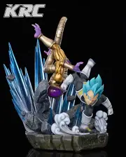 KRC Studio Dragon Ball Vegeta VS Gold Frieza Resin Model Painted Statue In Stock