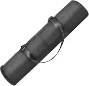 BESPORTBLE Roll-up Yoga Zipper Multi Storage Pouch Compact Bum Bag for Fitness Outdoor Black
