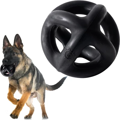 Monster K9 Indestructible Ring Ball - - Medium & Large Breeds - Ultra Durable Do