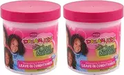 African Pride Dream Kids Olive Miracle Leave-In Conditioner 15 oz(Pack of 2)