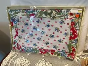 NOS 2005 Cotton Placemat Corelle CorningWare Coordinates 13 x 19" Set of 4