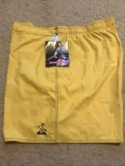 NWT QUIKSILVER EDDIE AIKAU WOULD GO EARLY 2000’s 42 RARE YLW BOARD SHORTS HAWAII