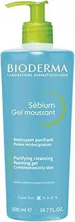 Bioderma - Sèbium - Gel Moussant - Foaming Gel Purifying Face Cleanser for Oily Skin, 500ml