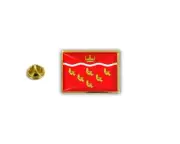 pins pin's flag national badge metal lapel hat button vest east sussex