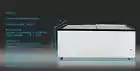 520LITRE CHEST DISPLAY FREEZER SLIDING GLASS LED LIGHT 1530*680*850 mm w*d*h