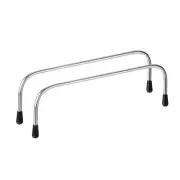 Metal Internal Wire Frames, 7.09" 2Pcs Tubular Bag Frame for Purse Bag Making