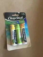 3PC CHAPSTICK LIP BALM TROPICAL PARADISE COLLECTION