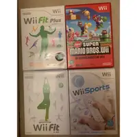 在飛比找蝦皮購物優惠-Wii 任天堂 遊戲光碟 電動 電玩 Wii Fit Plu